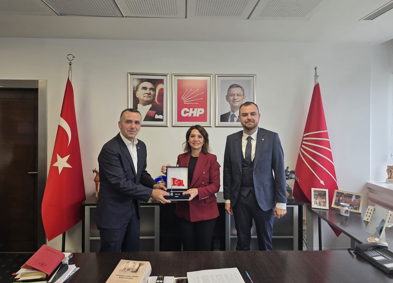 CHP GENEL BAŞKAN YARDIMCISI GAMZE TAŞÇIER’E ZİYARET