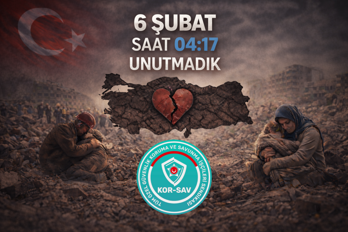 6 Şubat 2023 – Saat 04:17: Ortak Acımızı Unutmadık