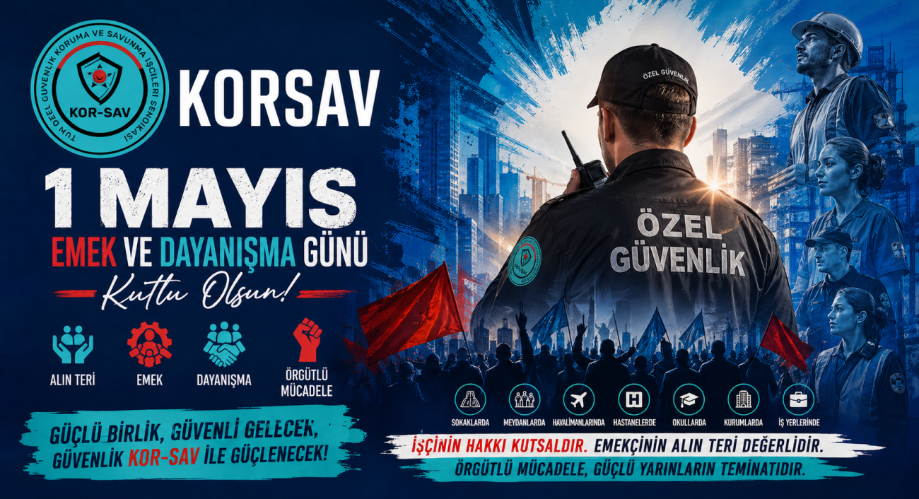 1 Mayıs Emek ve Dayanışma Günü’nü Mücadele ve Dayanışma Ruhuyla Kutluyoruz